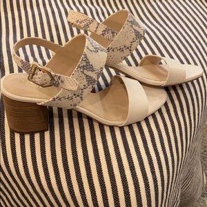 Cole Haan sandals. Never worn outside.